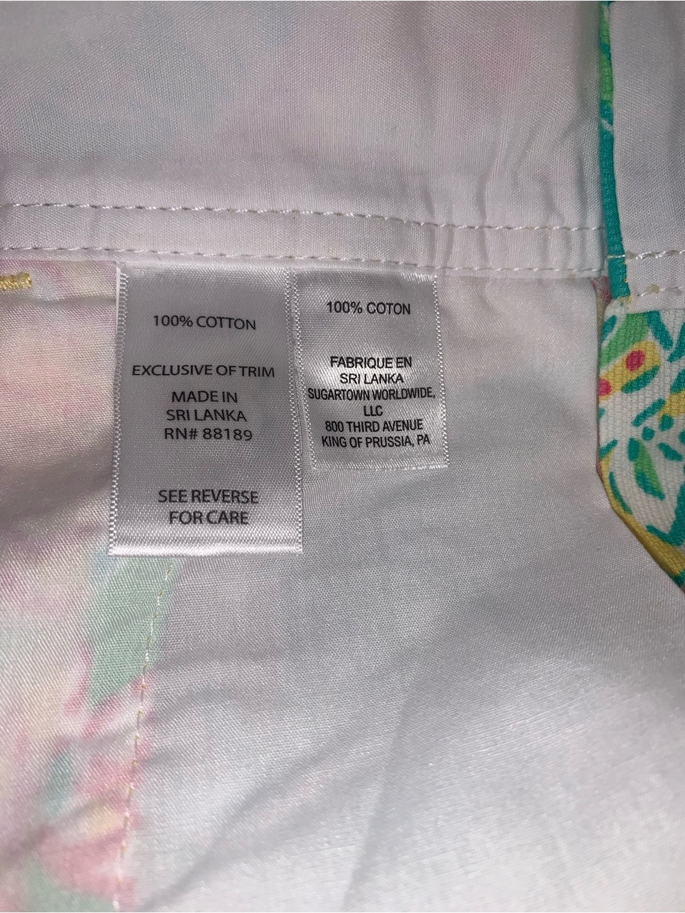 NEW Lilly Pulitzer Teal, Yellow & Pink Paisley Walsh Shorts Size 000 Set - Picture 8 of 16